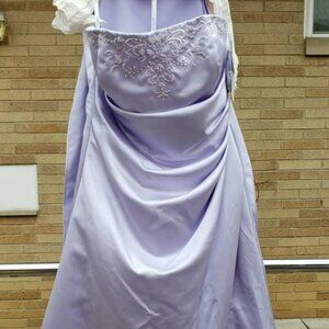 Bridesmaid or prom dress from David's Bridal